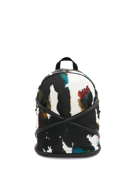 Abstract-Print Backpack