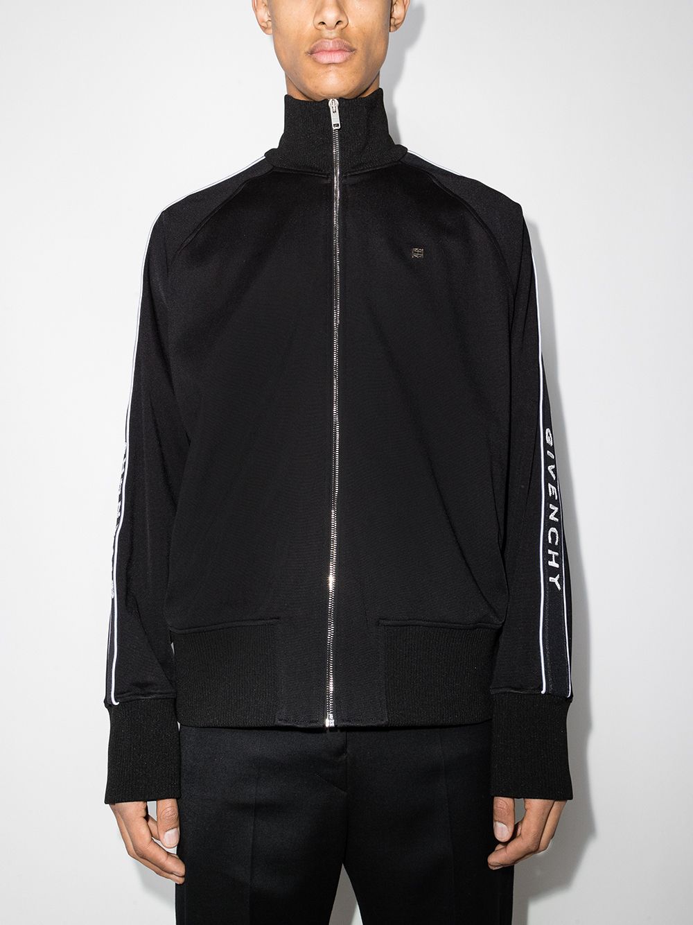 Logo Tape Zipped Jacket