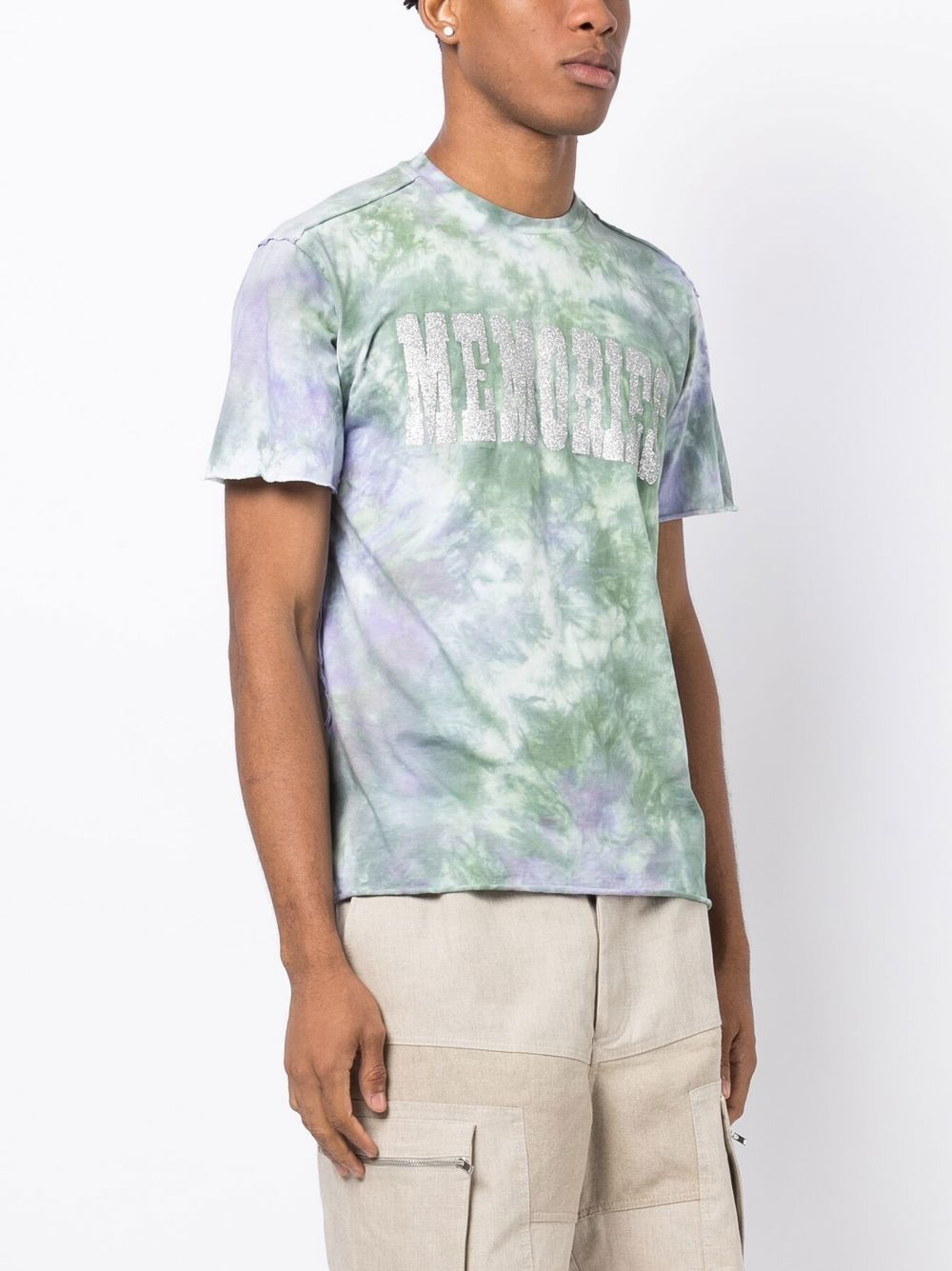 X Hiroshi Fujiwara Tie-Dye Print T-Shirt
