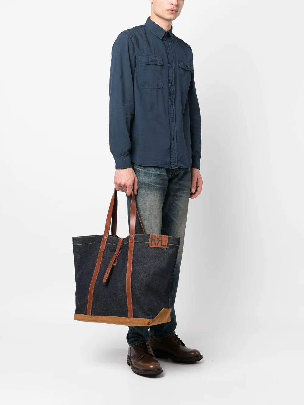 leather tote bag