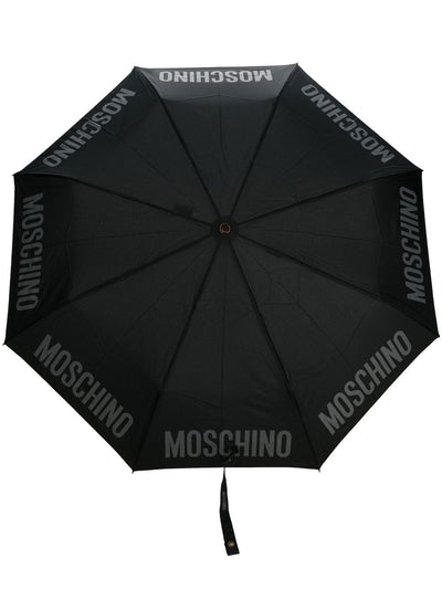 Logo-Print Compact Umbrella