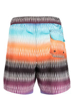 Graphic-Print Swim Shorts