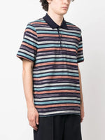 Striped Slub Polo Shirt
