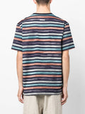 Logo-Print Striped T-Shirt