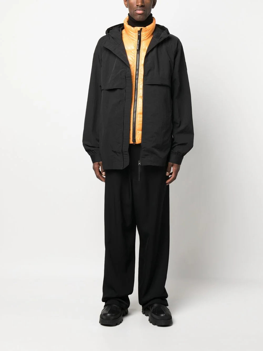 Long-Sleeves Hooded Jacket