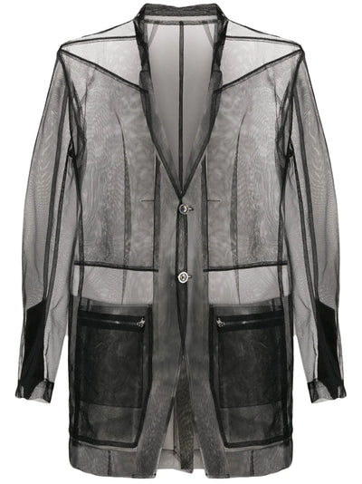 Sheer Buttoned Shirt