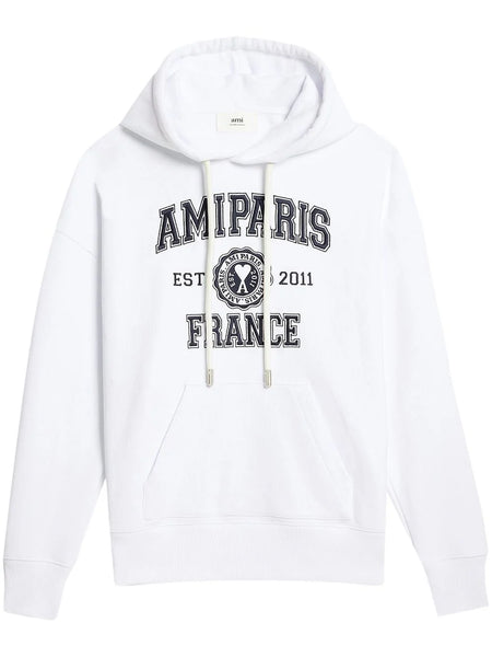 Logo-Print Drawstring Hoodie