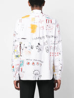 Graphic-Print Long-Sleeved Shirt