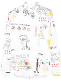 Graphic-Print Long-Sleeved Shirt