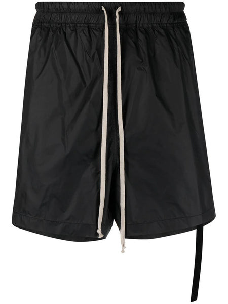 Drawstring-Waist Mini Shorts