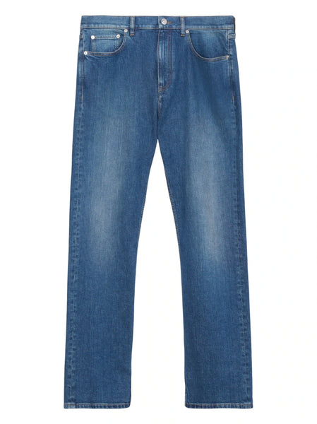 Monogram Straight-Leg Jeans