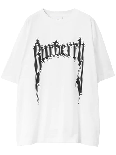 Gothic Logo Print T-Shirt