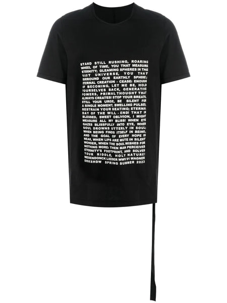 Text-Print Cottont-Shirt