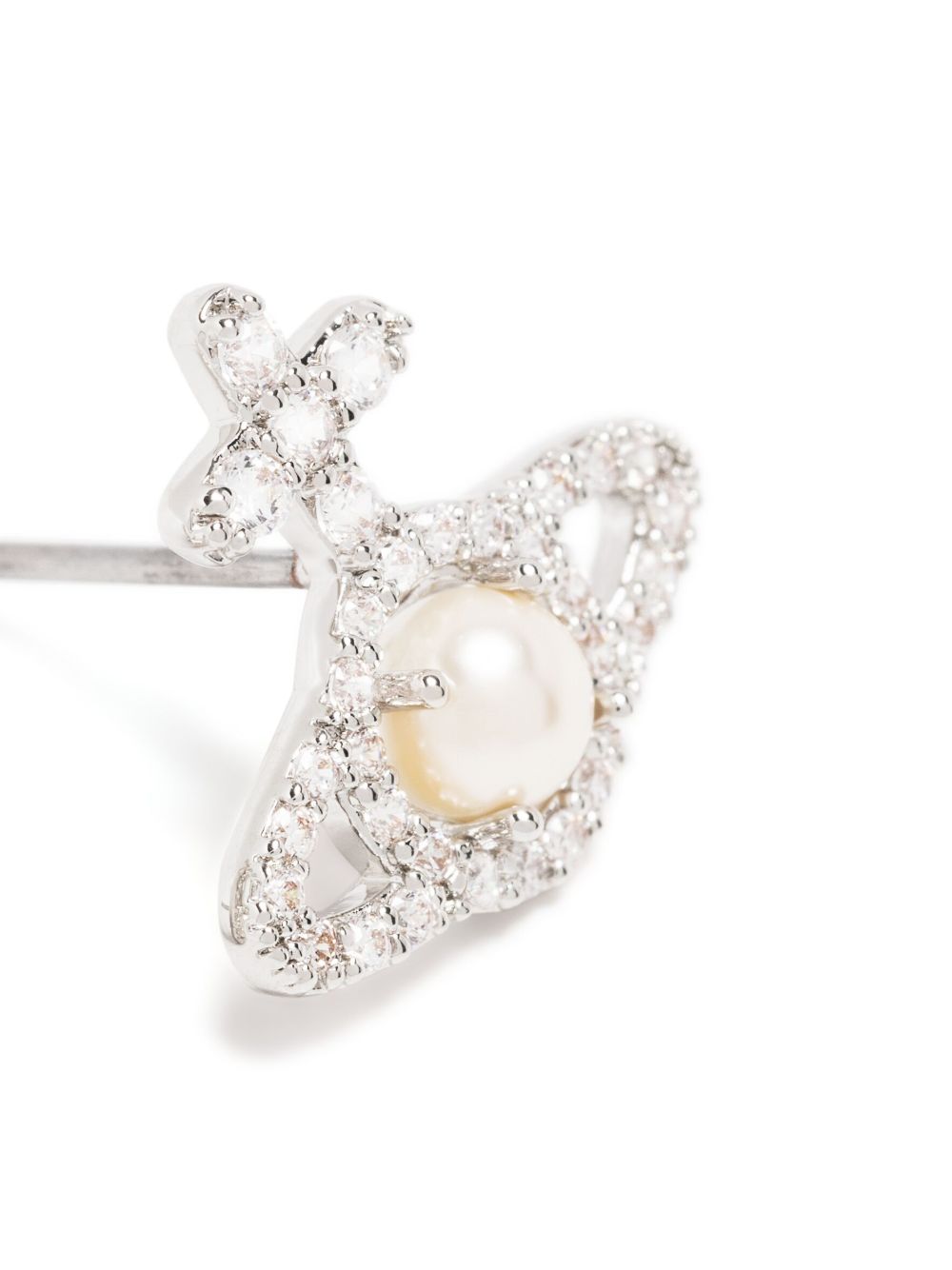 Orb crystal-embellished earrings