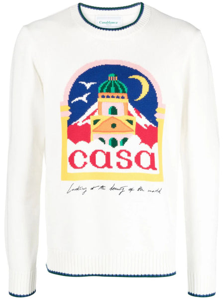 Casa Intarsia-Knit Jumper
