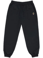 Cross-Embroidered Track Pants