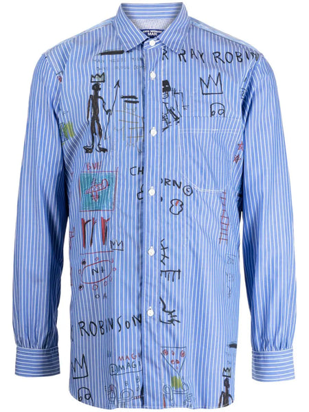 Basquiat-Inspired Print Shirt