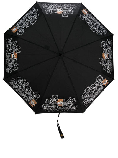 Teddy Bear Graphic-Print Umbrella