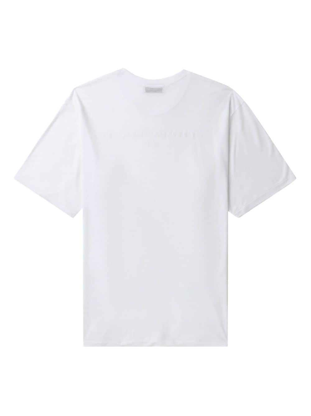 Logo-Print Lyocell T-Shirt
