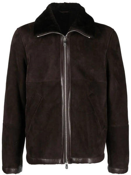 Fur-Lining Leather Jacket