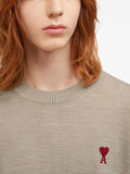 Logo-Embroidered Wool Jumper