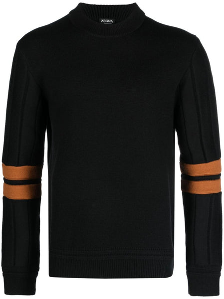 Techmerino™ Wool Striped Jumper
