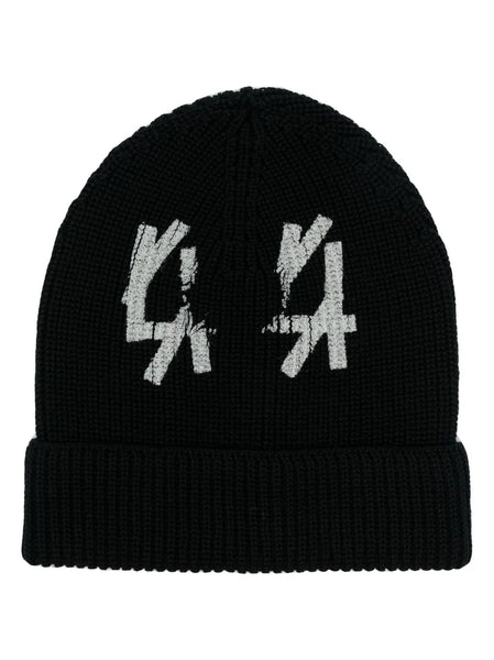 Logo-Detail Knitted Beanie Hat