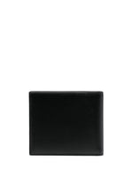 Logo-Print Leather Wallet
