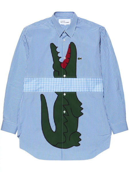 Logo-Embroidered Cotton Shirt