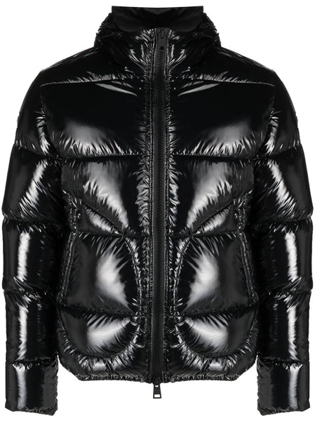 Laminated Hooded Padded Jacket