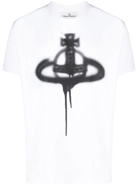 Orb-Print Short-Sleeved T-Shirt
