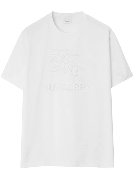 Jacquard Logo-Embossed Cotton T-Shirt