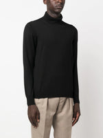 Roll-Neck Knitted Jumper