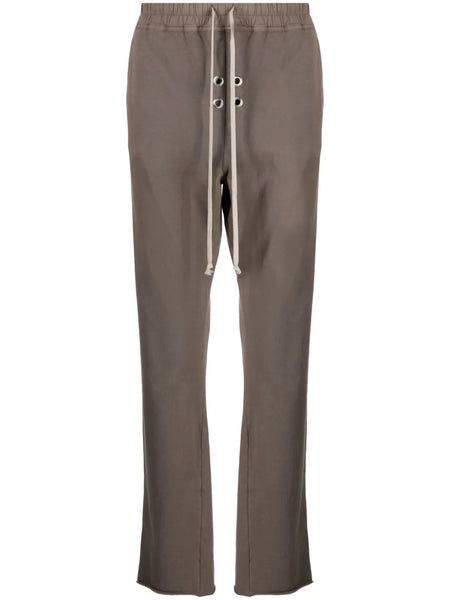 Elasticated-Waist Cotton Trousers