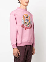 Graphic-Print Cotton Sweatshirt