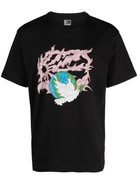 Graphic-Print Cotton T-Shirt