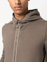 Zip-Up Hooded Cotton Jacket