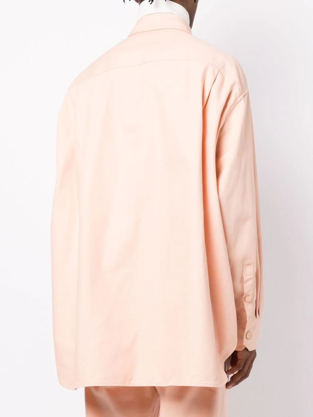 Logo-Patch Cotton Shirt
