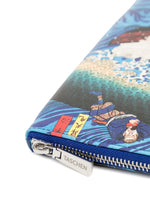 Xl Japanese Woodblock-Print Pouch