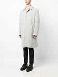 Single-Breasted Mid-Length Coat