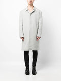 Single-Breasted Mid-Length Coat