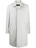 Single-Breasted Mid-Length Coat