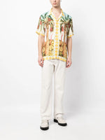 Date Palm Tree-Print Shirt