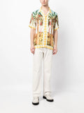 Date Palm Tree-Print Shirt