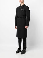 Single-Breasted Virgin-Wool Coat