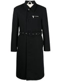 Single-Breasted Virgin-Wool Coat