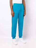 Photographic-Print Cotton Track Pants