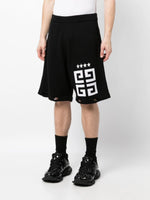 Logo-Print Cotton Track Shorts