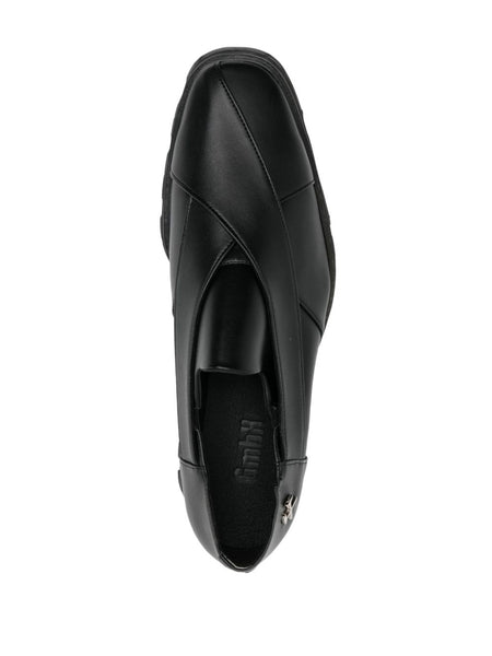 Chunky Chapal 55Mm Crossover-Strap Loafers