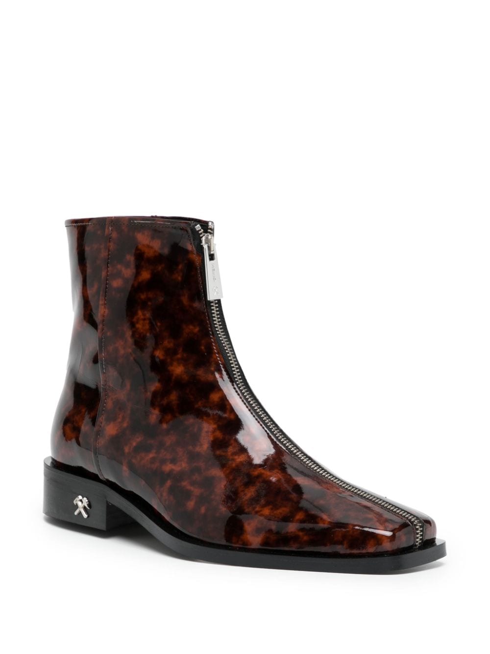 Adem Tortoiseshell Ankle Boots
